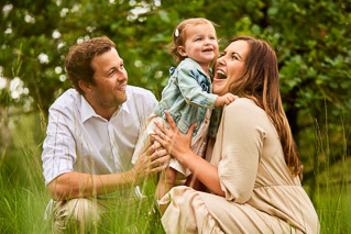 Foto uit de familiereportage van Charissa, Joris en Marilou door familiefotograaf Jorick Michiels
