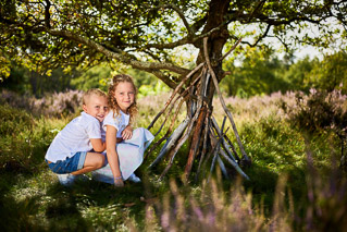Foto uit de familiereportage van familie Peeters door familiefotograaf Jorick Michiels