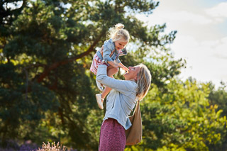 Foto uit de familiereportage van familie Van Goethem door familiefotograaf Jorick Michiels