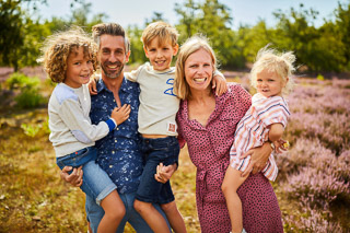 Foto uit de familiereportage van familie Van Goethem door familiefotograaf Jorick Michiels