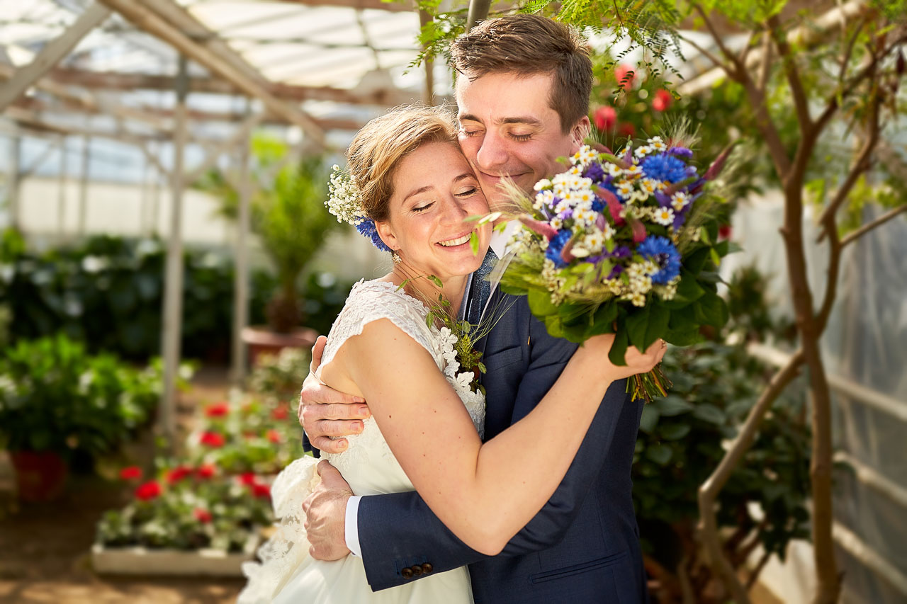 Foto uit de huwelijksreportage van Barbara en Koen door huwelijksfotograaf Jorick Michiels