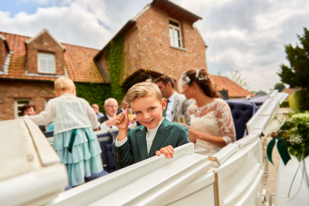 Foto uit de huwelijksreportage van Cindy en Sven door huwelijksfotograaf Jorick Michiels