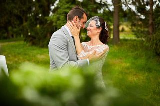 Foto uit de huwelijksreportage van Cindy en Sven door huwelijksfotograaf Jorick Michiels