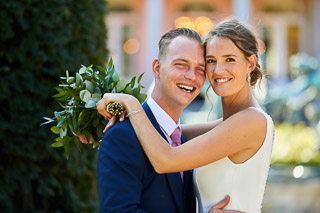 Foto uit de huwelijksreportage van Dominique en Kevin door huwelijksfotograaf Jorick Michiels