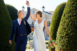 Foto uit de huwelijksreportage van Dominique en Kevin door huwelijksfotograaf Jorick Michiels