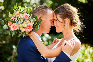 Foto uit de huwelijksreportage van Dominique en Kevin door huwelijksfotograaf Jorick Michiels