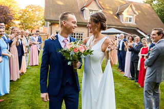 Foto uit de huwelijksreportage van Dominique en Kevin door huwelijksfotograaf Jorick Michiels