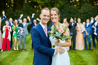 Foto uit de huwelijksreportage van Dominique en Kevin door huwelijksfotograaf Jorick Michiels