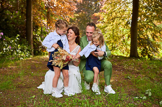 Foto uit de huwelijksreportage van Dorien en Hans door huwelijksfotograaf Jorick Michiels