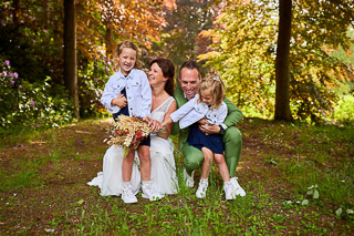 Foto uit de huwelijksreportage van Dorien en Hans door huwelijksfotograaf Jorick Michiels