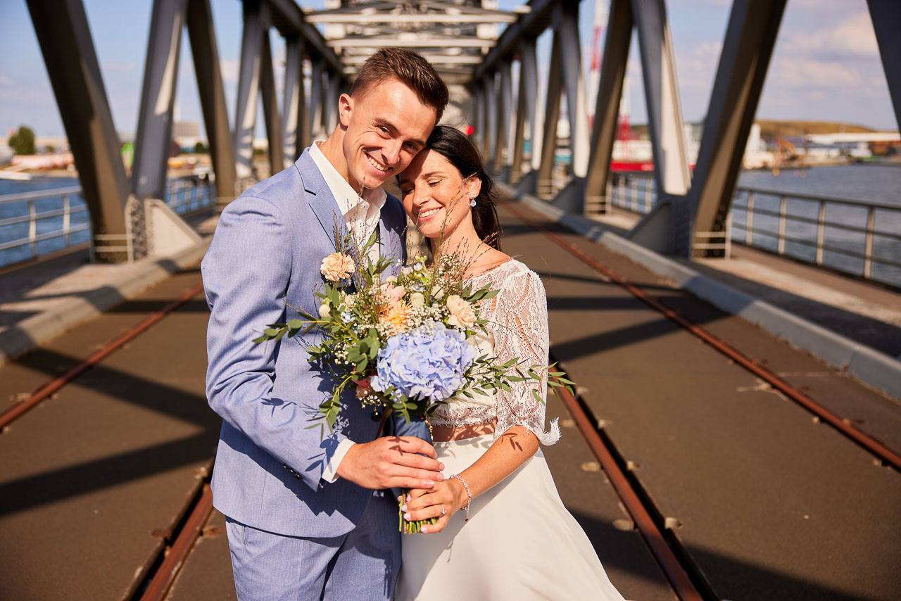 Foto uit de huwelijksreportage van Elise en Ben door huwelijksfotograaf Jorick Michiels