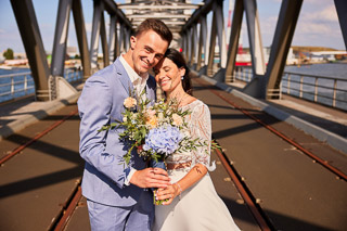 Foto uit de huwelijksreportage van Elise en Ben door huwelijksfotograaf Jorick Michiels
