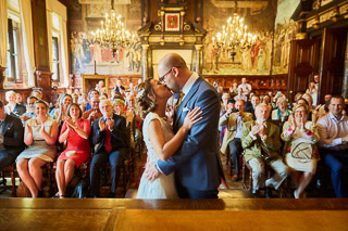 Foto uit de huwelijksreportage van Hanne en Jens door huwelijksfotograaf Jorick Michiels