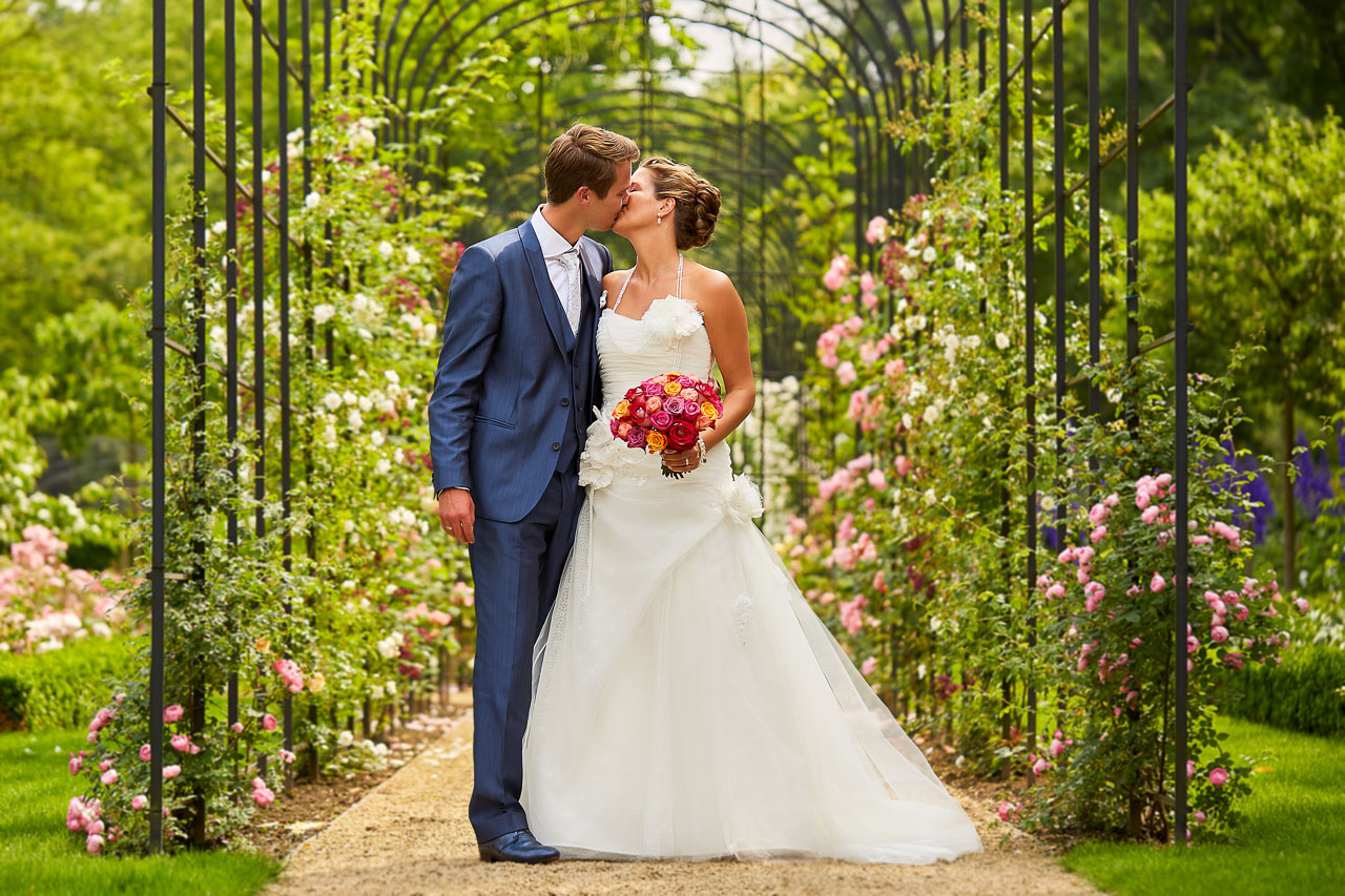 Foto uit de huwelijksreportage van Joëlle en Thomas door huwelijksfotograaf Jorick Michiels
