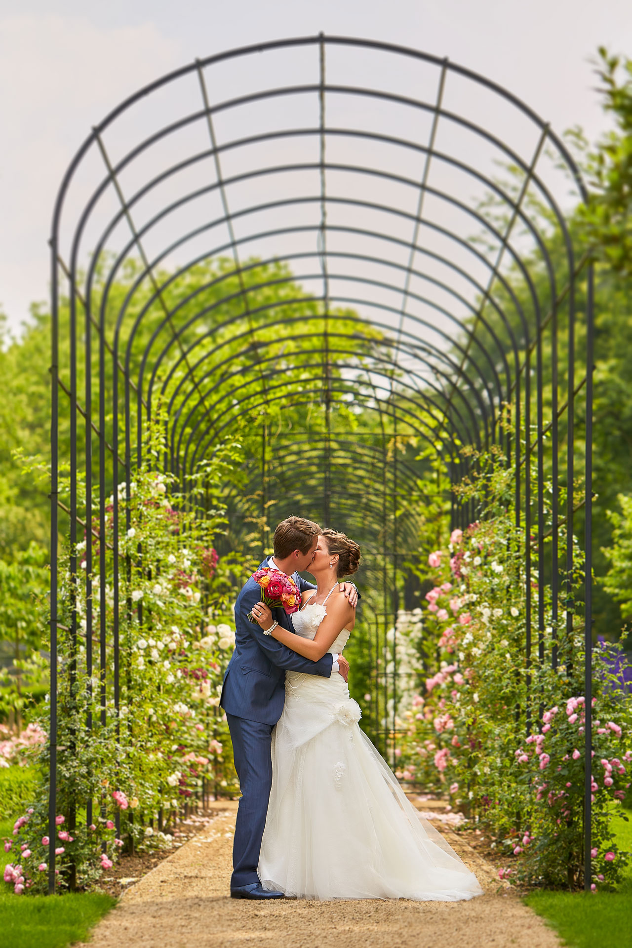 Foto uit de huwelijksreportage van Joëlle en Thomas door huwelijksfotograaf Jorick Michiels