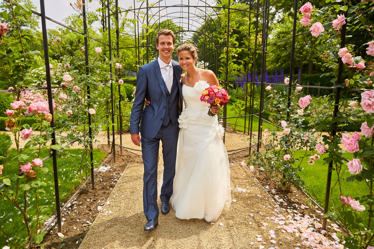 Foto uit de huwelijksreportage van Joëlle en Thomas door huwelijksfotograaf Jorick Michiels