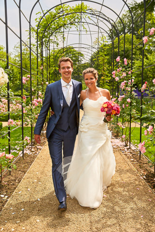 Foto uit de huwelijksreportage van Joëlle en Thomas door huwelijksfotograaf Jorick Michiels