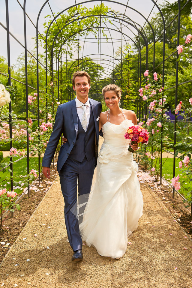 Foto uit de huwelijksreportage van Joëlle en Thomas door huwelijksfotograaf Jorick Michiels