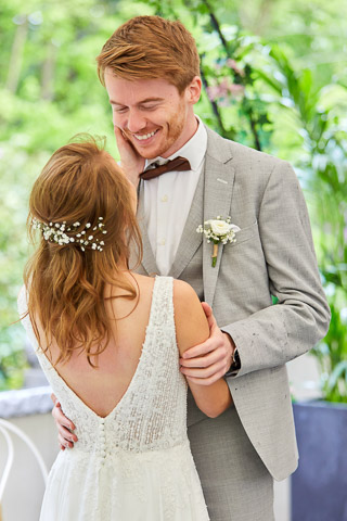 Foto uit de huwelijksreportage van Katrien en Elias door huwelijksfotograaf Jorick Michiels