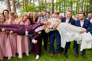 Foto uit de huwelijksreportage van Kiana en Yorick door huwelijksfotograaf Jorick Michiels