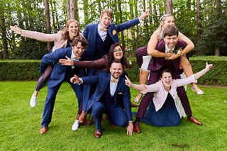 Foto uit de huwelijksreportage van Kiana en Yorick door huwelijksfotograaf Jorick Michiels