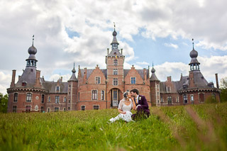 Foto uit de huwelijksreportage van Kiana en Yorick door huwelijksfotograaf Jorick Michiels