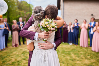 Foto uit de huwelijksreportage van Kiana en Yorick door huwelijksfotograaf Jorick Michiels
