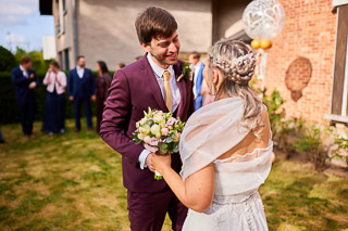 Foto uit de huwelijksreportage van Kiana en Yorick door huwelijksfotograaf Jorick Michiels