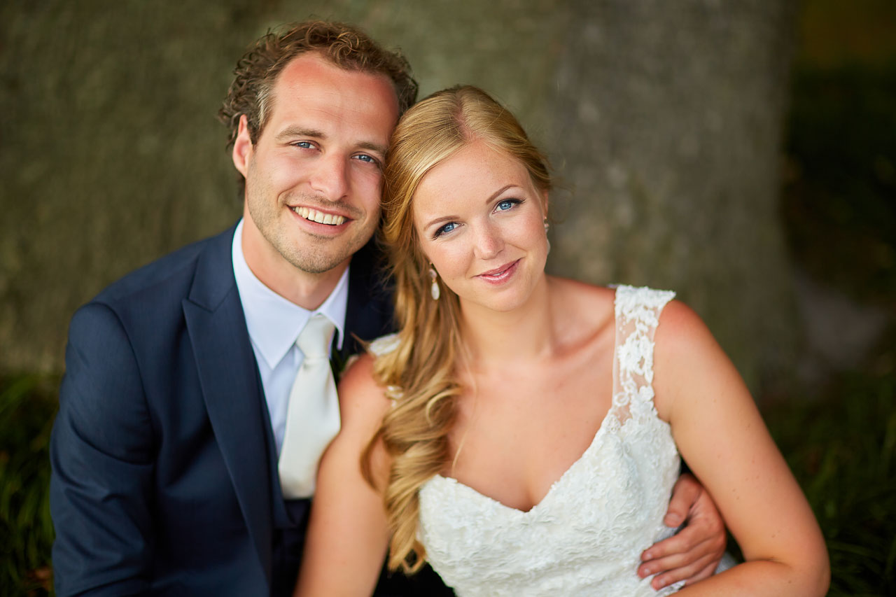 Foto uit de huwelijksreportage van Laura en Michiel door huwelijksfotograaf Jorick Michiels
