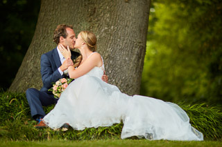 Foto uit de huwelijksreportage van Laura en Michiel door huwelijksfotograaf Jorick Michiels