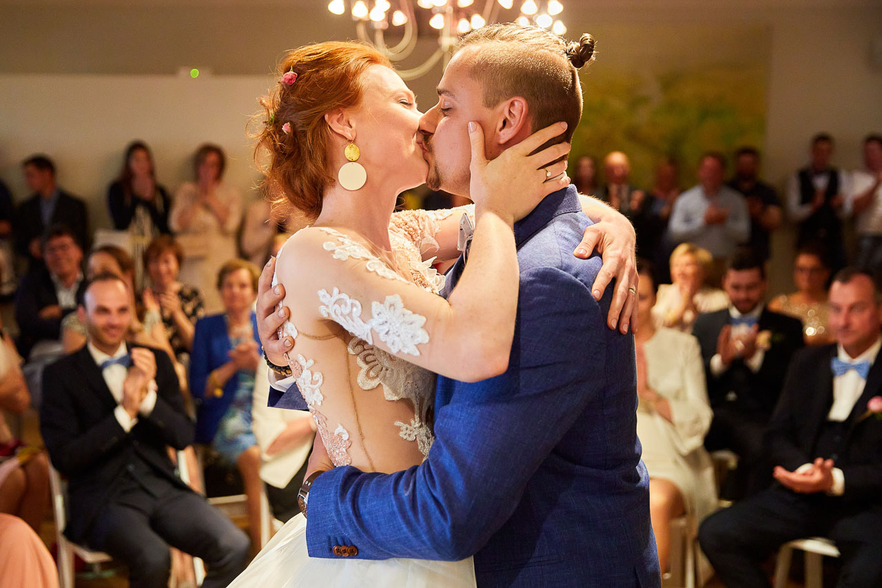 Foto uit de huwelijksreportage van Laurence en Thijs door huwelijksfotograaf Jorick Michiels
