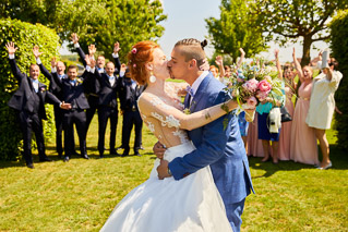 Foto uit de huwelijksreportage van Laurence en Thijs door huwelijksfotograaf Jorick Michiels