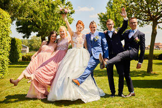 Foto uit de huwelijksreportage van Laurence en Thijs door huwelijksfotograaf Jorick Michiels