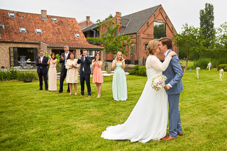 Foto uit de huwelijksreportage van Lidia en Laurens door huwelijksfotograaf Jorick Michiels