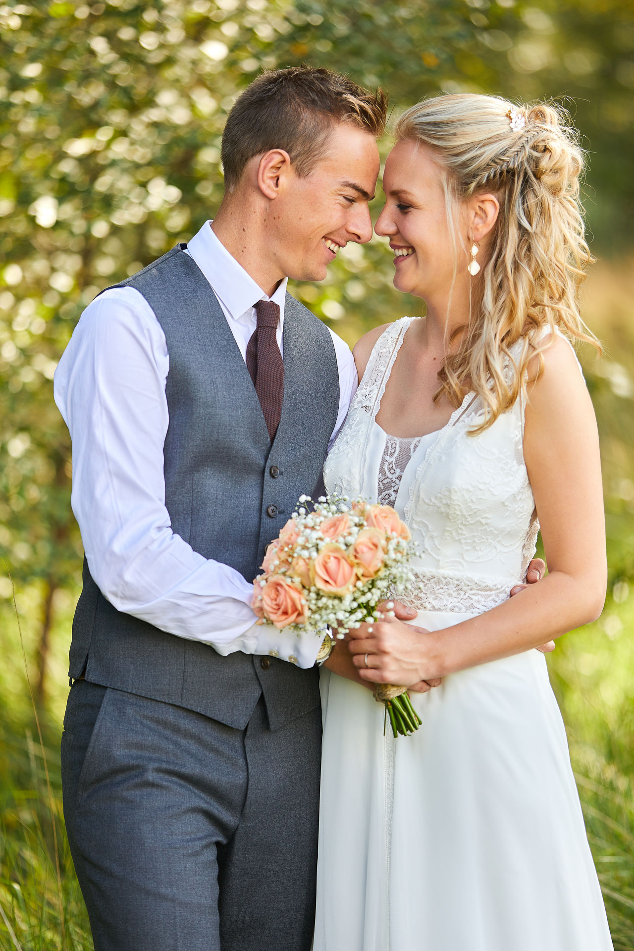 Foto uit de huwelijksreportage van Liesbeth en Kevin door huwelijksfotograaf Jorick Michiels