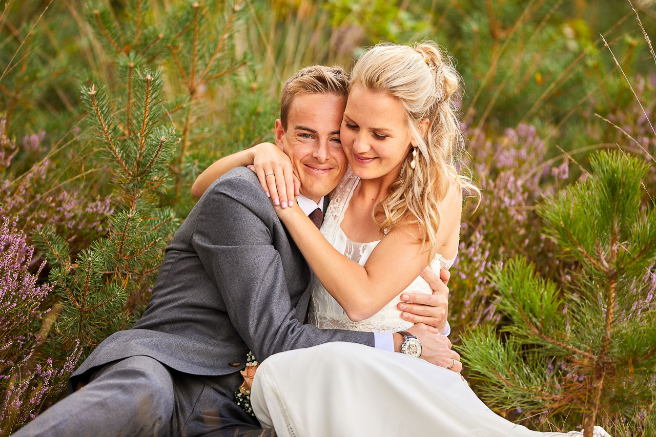Foto uit de huwelijksreportage van Liesbeth en Kevin door huwelijksfotograaf Jorick Michiels