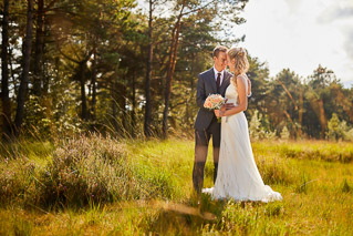 Foto uit de huwelijksreportage van Liesbeth en Kevin door huwelijksfotograaf Jorick Michiels
