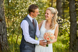 Foto uit de huwelijksreportage van Liesbeth en Kevin door huwelijksfotograaf Jorick Michiels