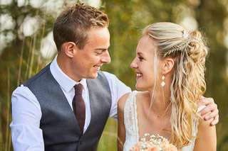 Foto uit de huwelijksreportage van Liesbeth en Kevin door huwelijksfotograaf Jorick Michiels