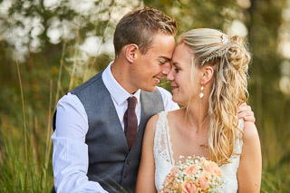 Foto uit de huwelijksreportage van Liesbeth en Kevin door huwelijksfotograaf Jorick Michiels