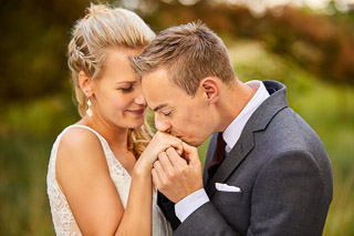 Foto uit de huwelijksreportage van Liesbeth en Kevin door huwelijksfotograaf Jorick Michiels