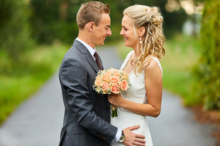Foto uit de huwelijksreportage van Liesbeth en Kevin door huwelijksfotograaf Jorick Michiels