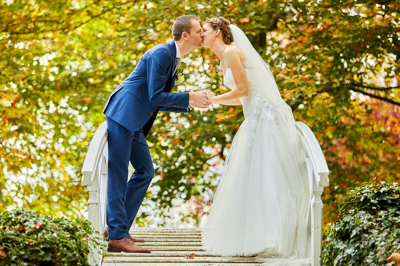 Foto uit de huwelijksreportage van Lisa en Bruno door huwelijksfotograaf Jorick Michiels