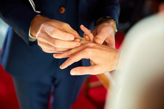 Foto uit de huwelijksreportage van Lisa en Bruno door huwelijksfotograaf Jorick Michiels