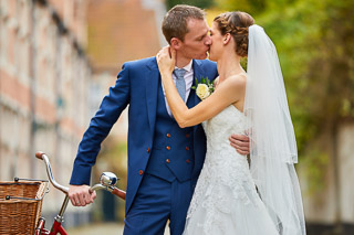 Foto uit de huwelijksreportage van Lisa en Bruno door huwelijksfotograaf Jorick Michiels