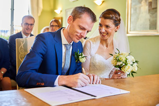 Foto uit de huwelijksreportage van Lisa en Bruno door huwelijksfotograaf Jorick Michiels