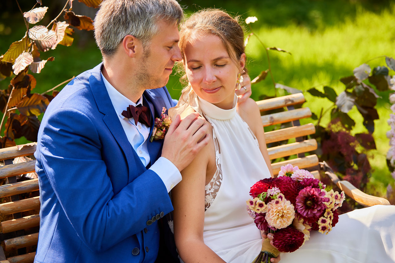 Foto uit de huwelijksreportage van Mieke en Koen door huwelijksfotograaf Jorick Michiels
