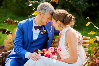 Foto uit de huwelijksreportage van Mieke en Koen door huwelijksfotograaf Jorick Michiels