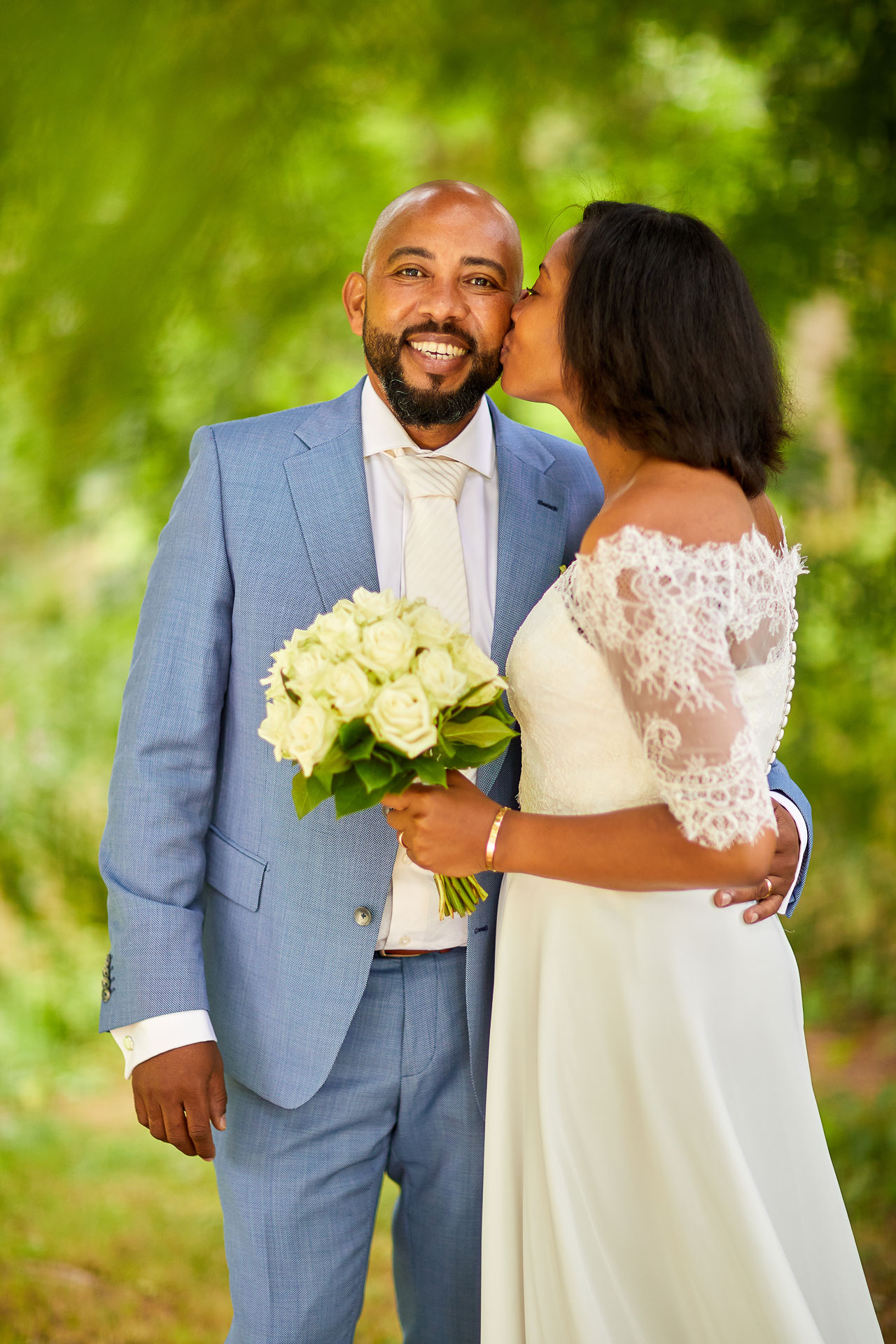 Foto uit de huwelijksreportage van Natalie en Arno door huwelijksfotograaf Jorick Michiels