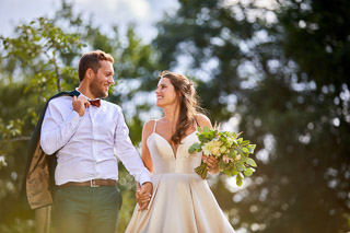 Foto uit de huwelijksreportage van Sanne en Wout door huwelijksfotograaf Jorick Michiels
